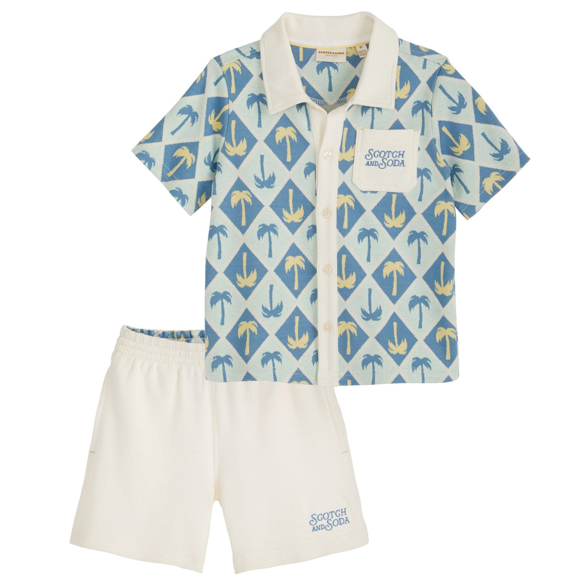 Scotch & Soda Kids 2-piece Jacquard Set