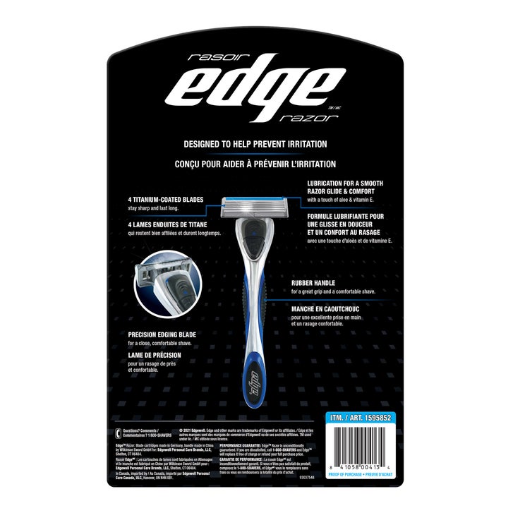 Edge Razor + 21 Cartridges