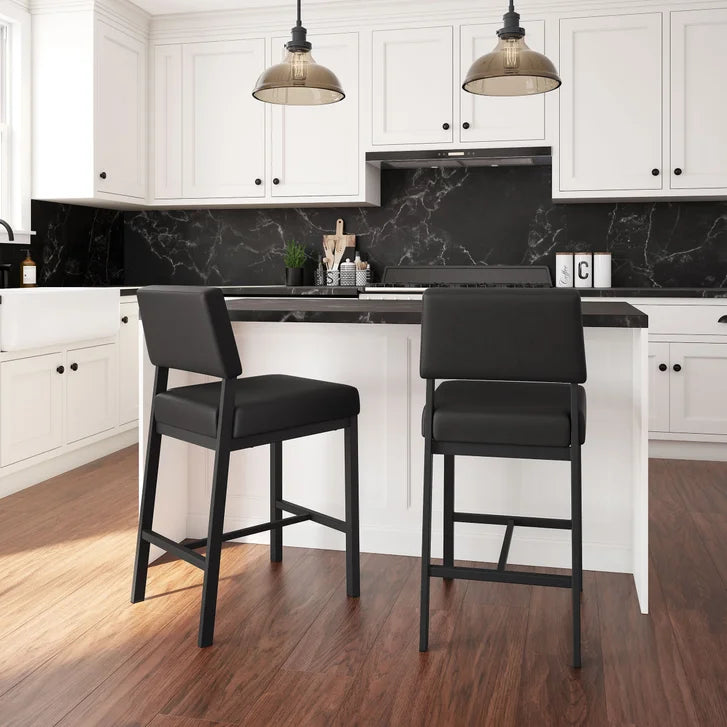 Avery Counterstool with Black Base