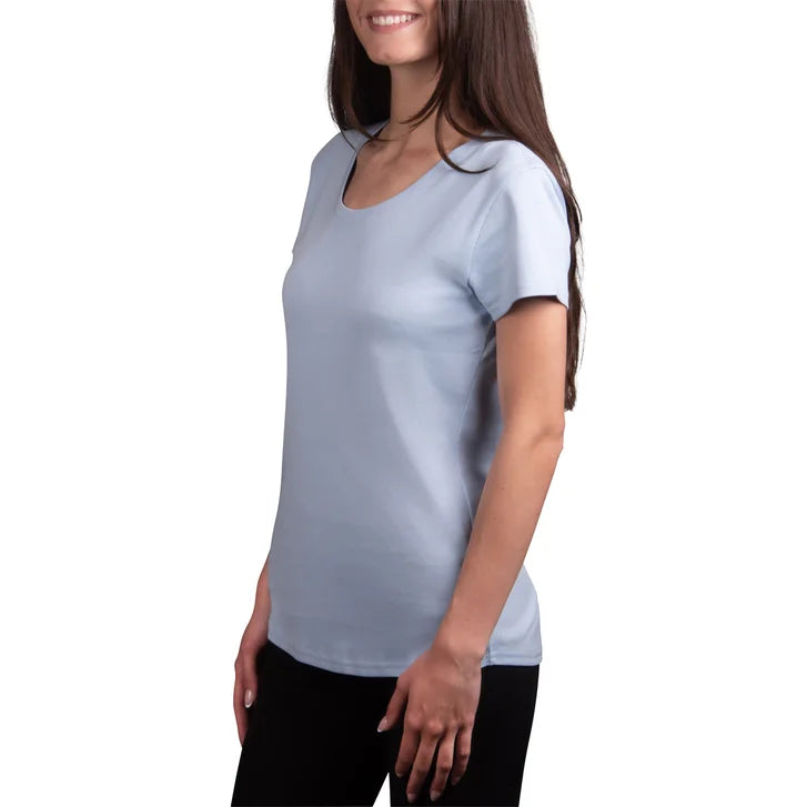 Kirkland Signature Women's Pima Cotton Scoop Neck Tee