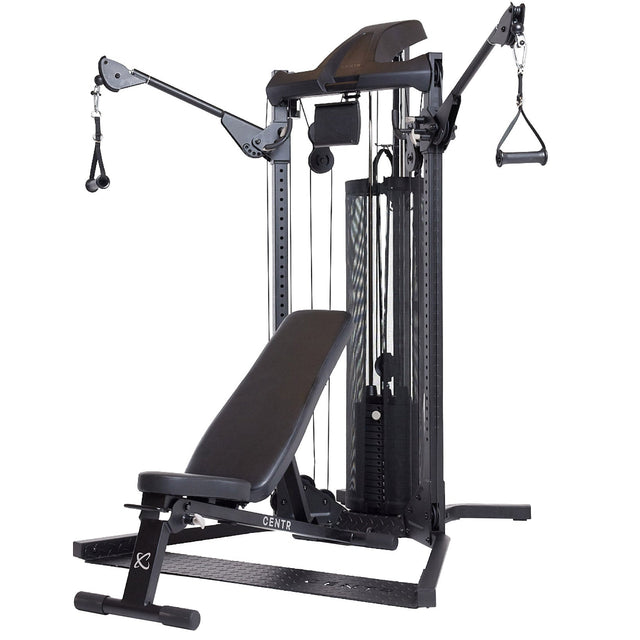 Centr 1 Home Gym Functional Trainer with Folding Bench & 1-Year Centr App Subscription Included B1