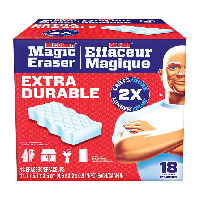 Mr. Clean Magic Eraser Extra Durable, 18-count O4