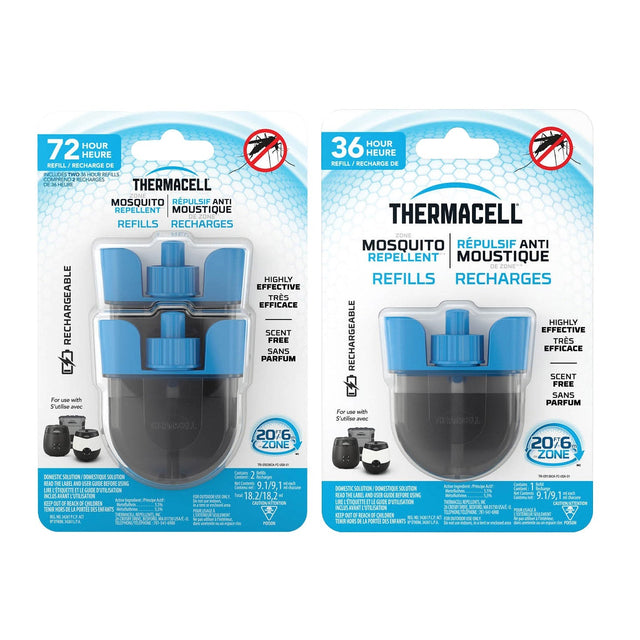 Thermacell Rechargeable Mosquito Repeller Refill Cartridges for E90, 108 hours W9