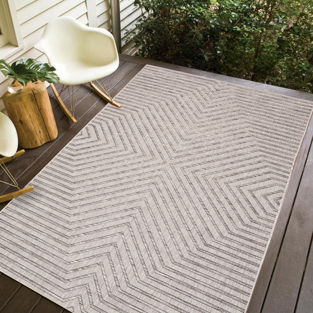 Viana Carnival Collection Etchings Indoor/Outdoor Area Rug G3