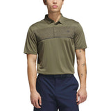Adidas Men's Chest Print Polo