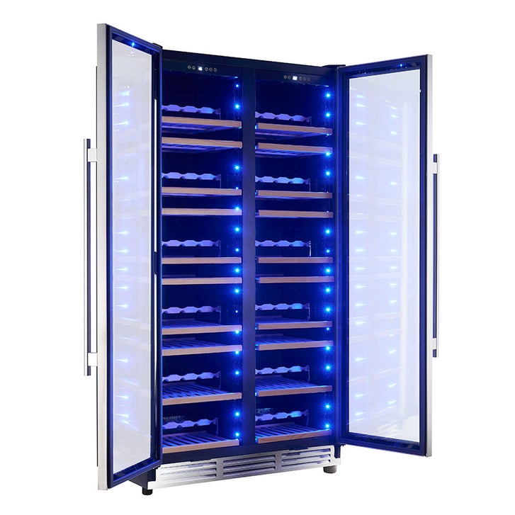 Forno Vernazza 40 in. Side-by-Side, Dual Zone Wine Cellar