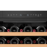 Hisense 8.5 cu ft. 76 Bottle Dual Zone Wine Cooler with Wi-Fi Connectivity - Built-In or Freestanding