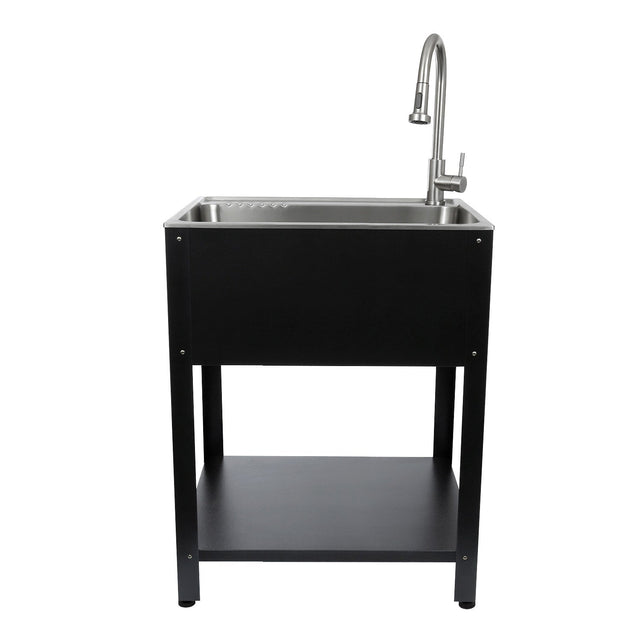 Transform 28 in. Freestanding Utility Sink with Faucet G0