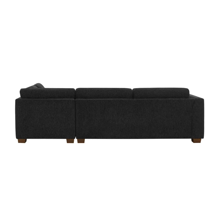 Thomasville Walsen 3-piece Fabric Sectional with Storage Ottoman