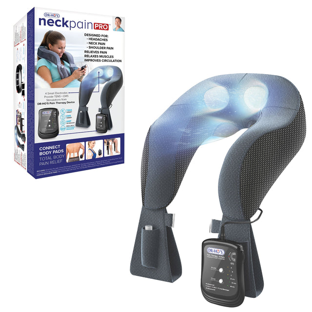 DR-HO'S - Neck Pain Pro with Gel Pad Kit and Pain Therapy Back Relief Belt M2