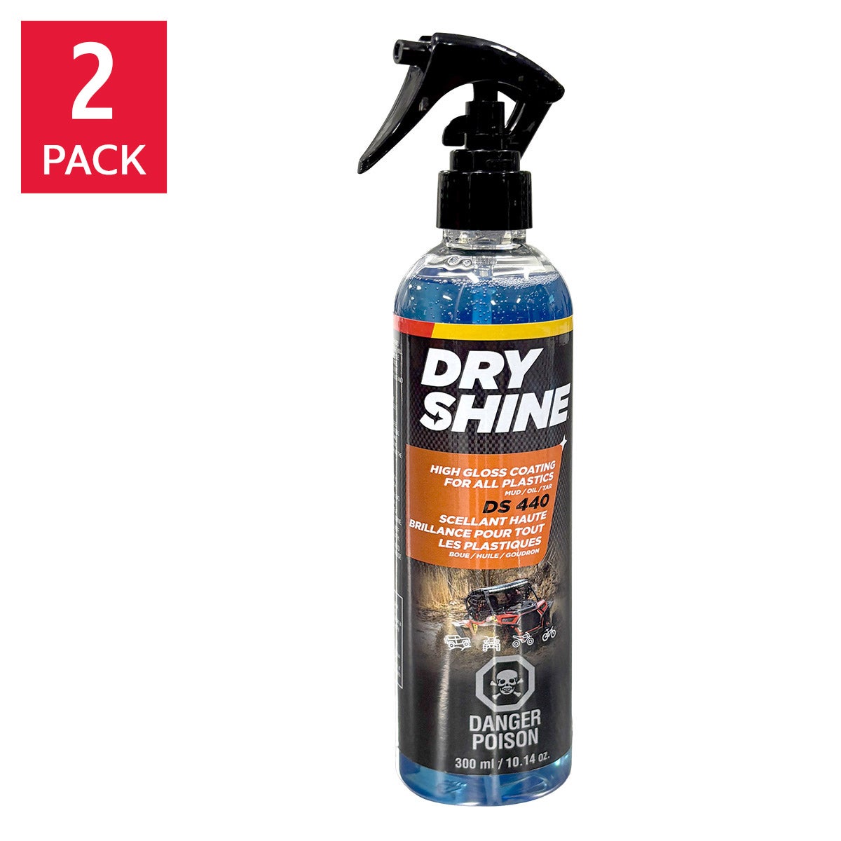 Dry Shine DS 440 High Gloss Sealant, 2-pack