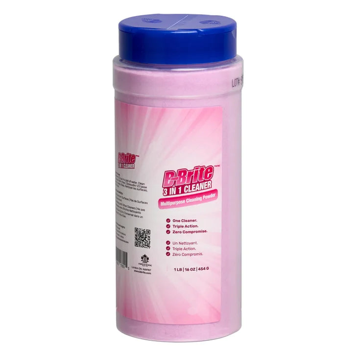 B-Brite 3-in-1 Cleaning Powder with Bleach, 3-pack