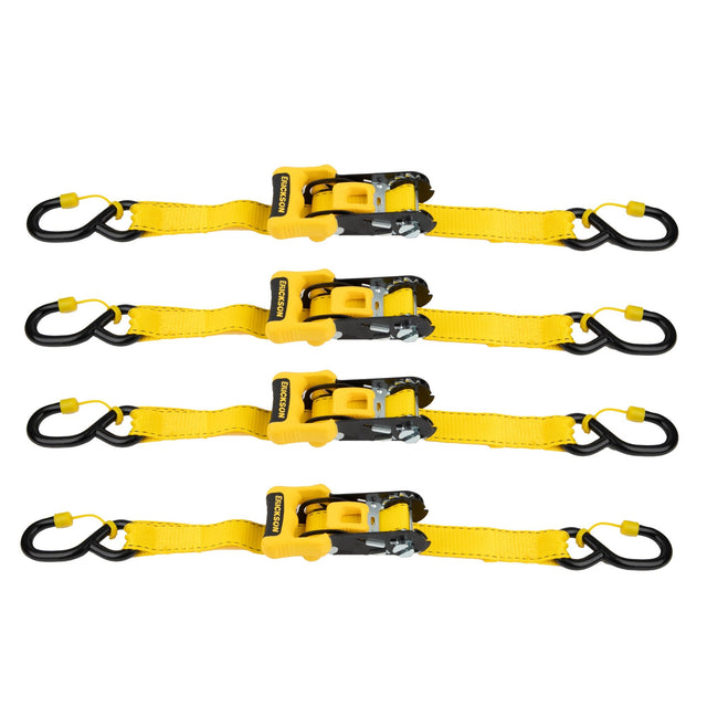 Erickson Sliding Ratchet Tie Down 4 Pack D7