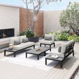 Colonial 5-piece Patio Sectional Conversation Set