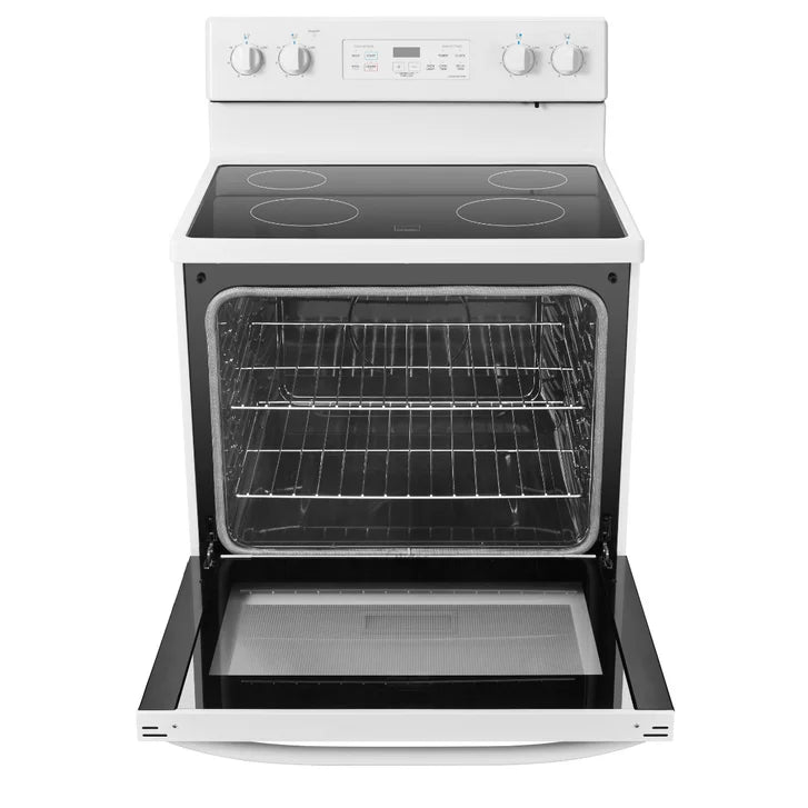 Midea 30 in. 5.1 cu.ft. Freestanding 4-Element Range with Storage Drawer