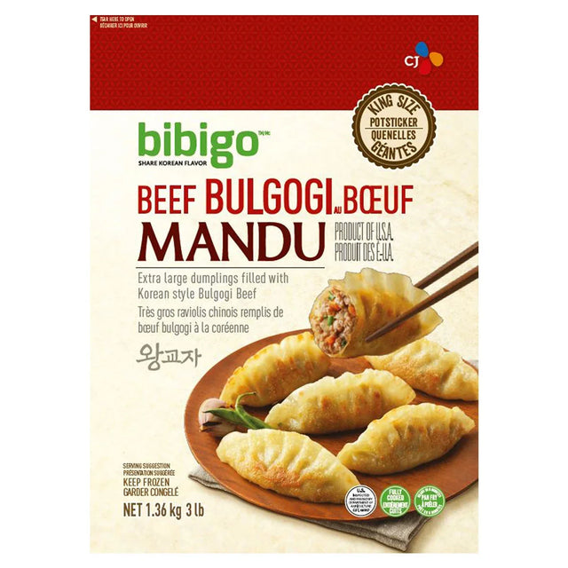 Bibigo Frozen Beef Bulgogi Mandu, 1.36 kg J2