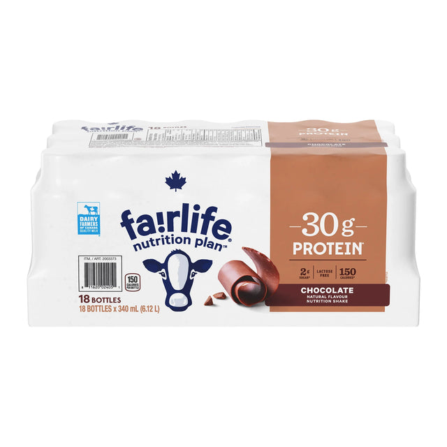 Fairlife Chocolate Protein Shake, 18 x 340 mL N2