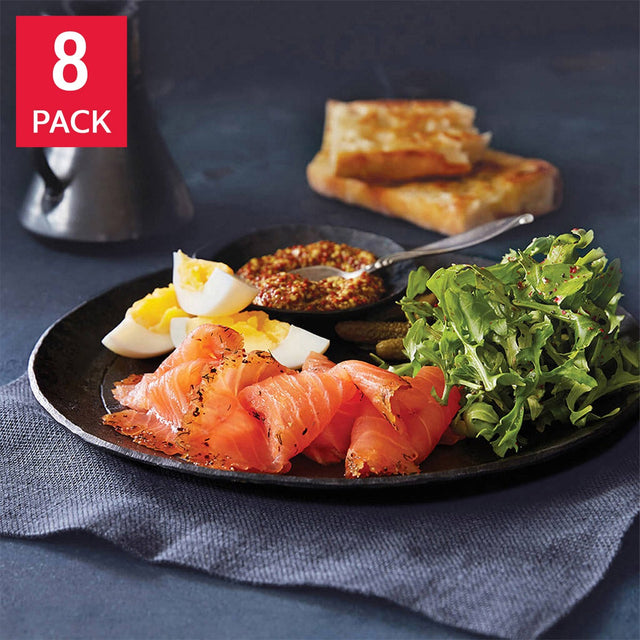 True North Seafood Cold Smoked Salmon, 8 × 200 g T1