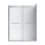 Appollo Geneva 36 in. × 48 in. Right Corner Shower Kit in Chrome