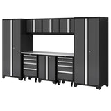 NewAge Products Bold XL Series 9-Piece Garage Cabinetry Set