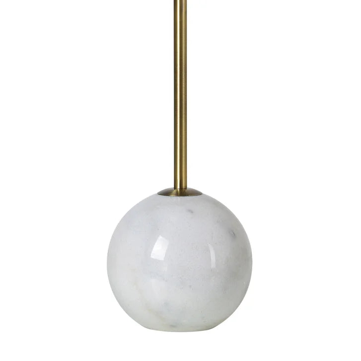 Naomi Marble and Iron Table Lamp, 2-pack