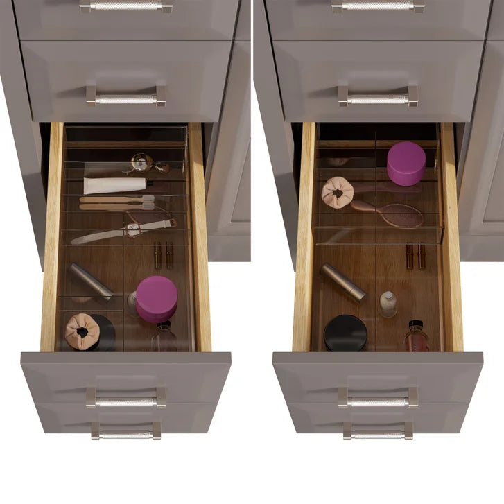 Studio Bathe Calais III Vanity in Mink Grey Finish with Engineered Stone Countertop