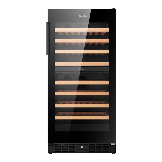 Hisense 8.5 cu ft. 76 Bottle Dual Zone Wine Cooler with Wi-Fi Connectivity - Built-In or Freestanding K3