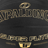 Spalding - Super Flight Black / Gold, Composite Basketball