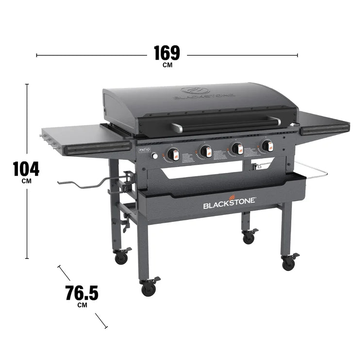 Blackstone 36” Omnivore Pre- Seasoned Griddle with Hood and Soft Cover