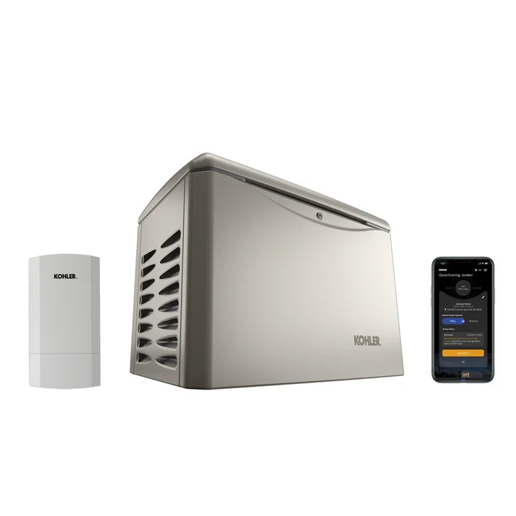 Kohler 26 kW Home Standby Generator with 200A Automatic Transfer Switch