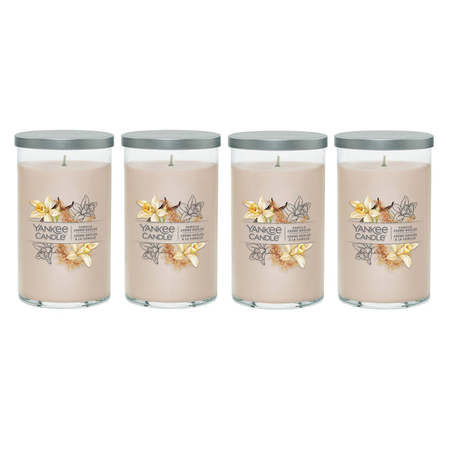 Yankee Medium Pillar Scented Candle, 396 g (14 oz.), 4-pack G0