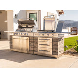 Kirkland Signature 12-Burner Island Propane Gas BBQ Grill with Cover