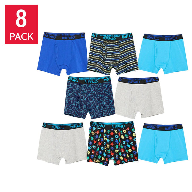 Buffalo Boys Boxer Brief, 8-pack F8