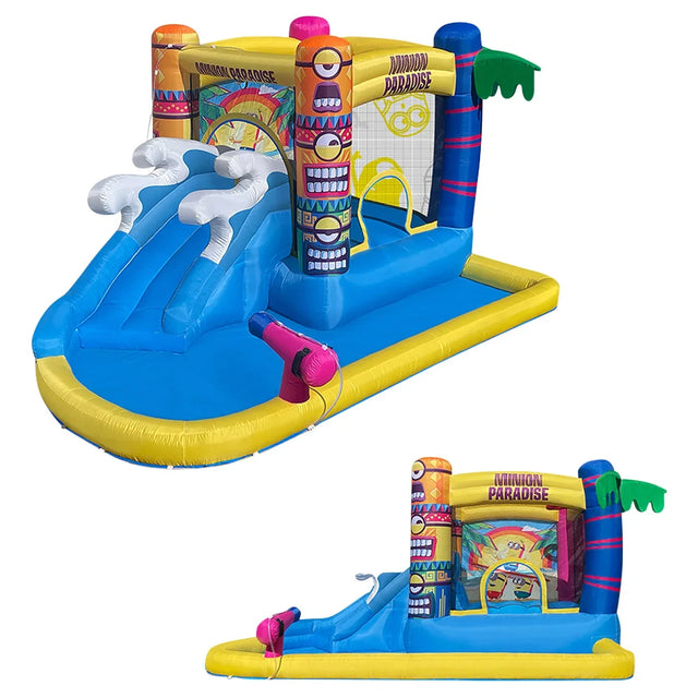 Funormous Minions Bounce House with Water Slide M8