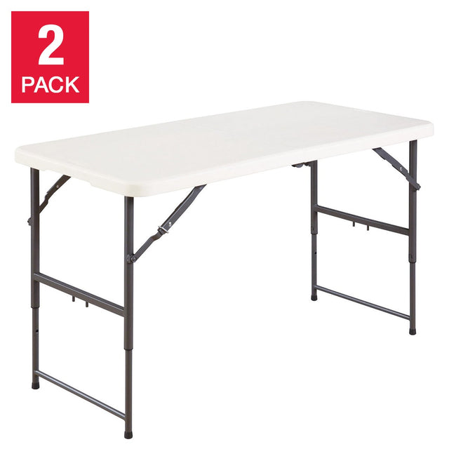 Star Elite 121.9 cm (4 ft.) Centre-Fold Table, 2-pack S5