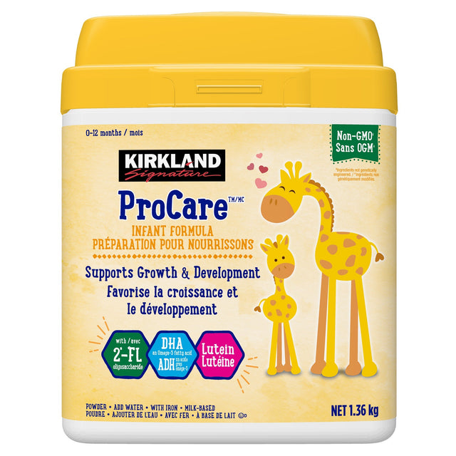 Kirkland Signature ProCare Infant Formula Non-GMO Powder, 1.36 kg A6