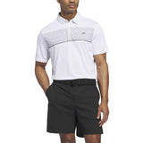 Adidas Men's Chest Print Polo